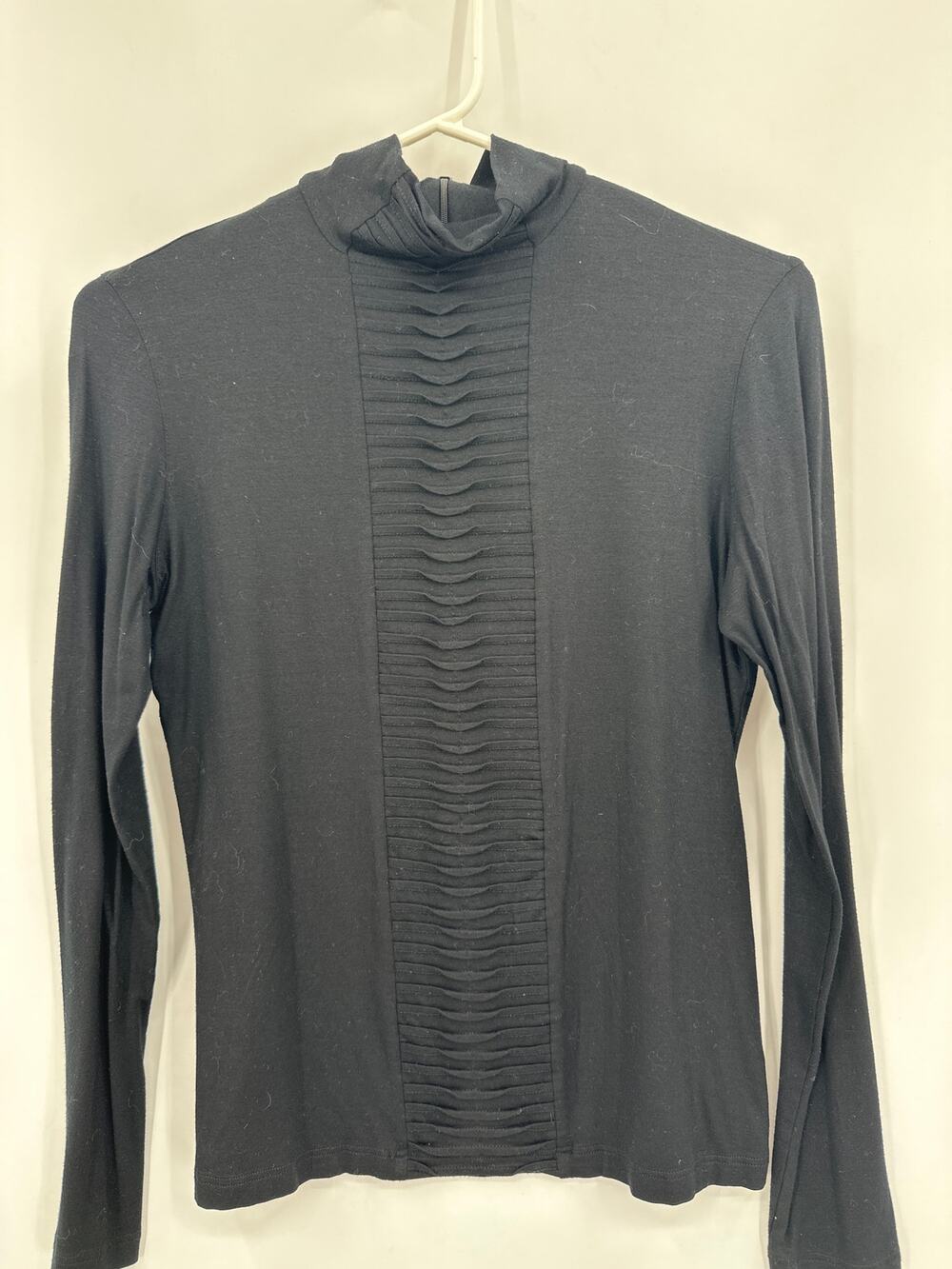Akris Punto Long Sleeve Modal Turtleneck with fishtail front Size S/M